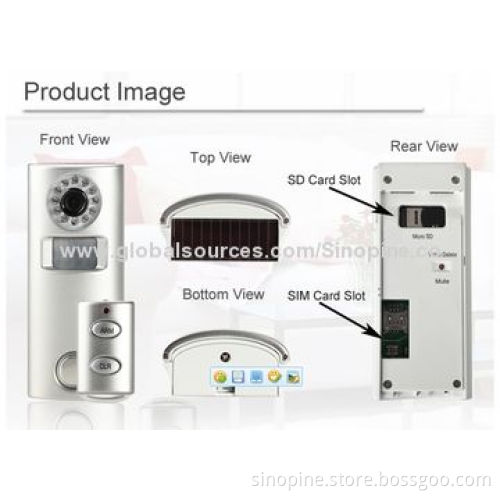 Wireless SMS GSM home burglar security alarm system